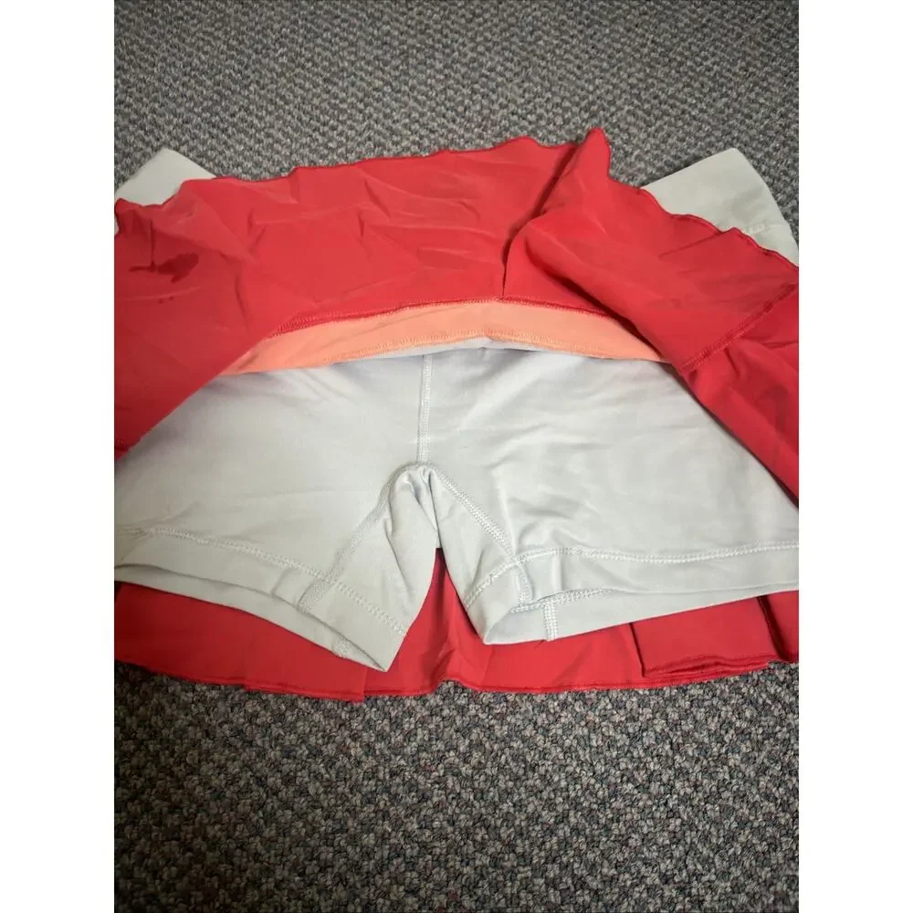 Nike Skort Womens Small Multicolor Colorblock Dri-FIT Built In Shorts Medium